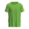 Mesh Raglan Uniszex Póló (M, Kiwi Green)