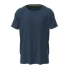 Mesh Raglan Uniszex Póló (S, Navy Blue)