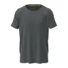 Mesh Raglan Uniszex Póló (M, Slate Grey)