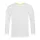 Mesh Uniszex Hosszú Ujjú Felső (M, White)
