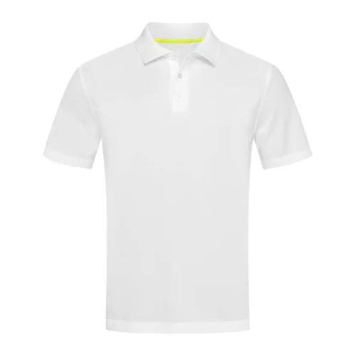 Mesh Uniszex Galléros Póló (2XL, White)