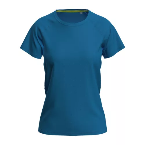 Mesh Raglan Női Póló (XS, King Blue)