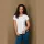 Cotton Touch Női Póló (L, White)