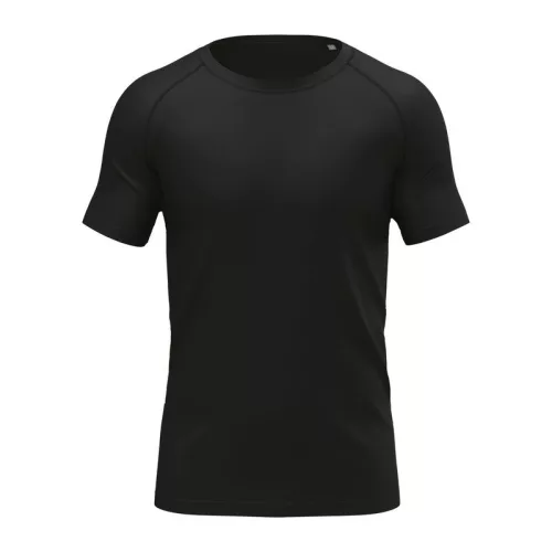 Seamless Sport-T Uniszex Póló (XL, Black Opal)