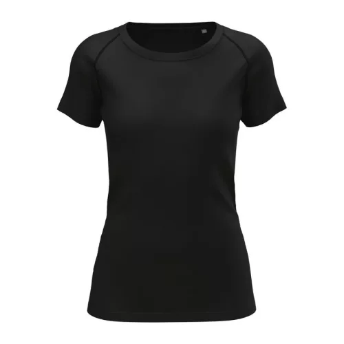 Seamless Sports-T Női Póló (XL, Black Opal)