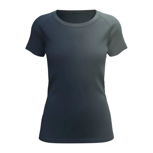 Seamless Sports-T Női Póló (L, Blue Midnight Dip)