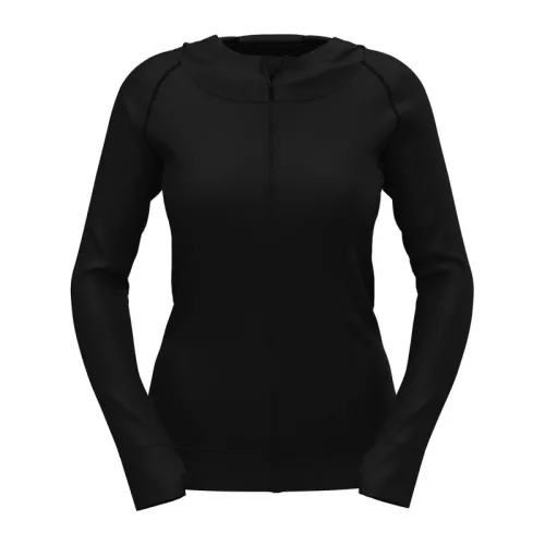 Seamless Sports Női Dzseki (S, Black Opal)
