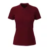Lux Női Galléros Póló (2XL, Bordeaux)