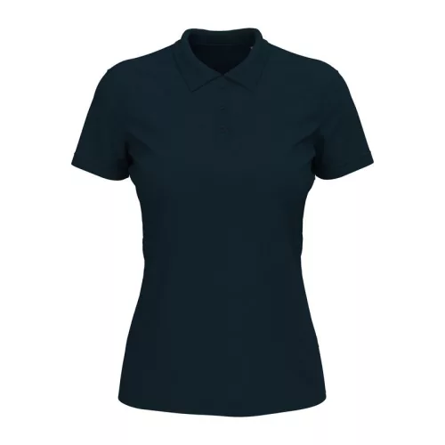 Lux Női Galléros Póló (3XL, Marina Blue)