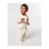 Baba melegítőnadrág (6-12 m/68-80cm, Eco Heather)