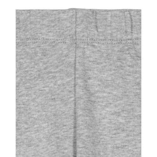 Baba melegítőnadrág (6-12 m/68-80cm, Heather Grey)
