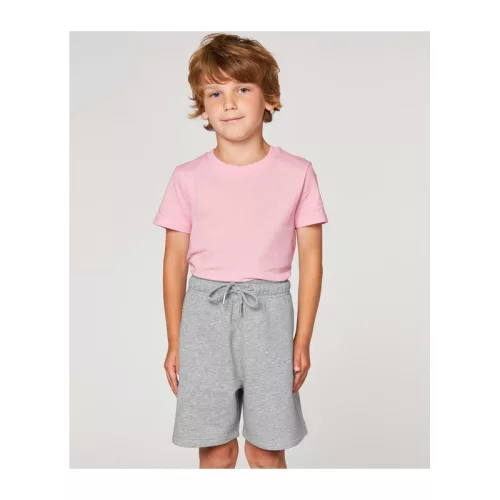 Mini Bolter gyermek melegítő rövidnadrág (3-4/98-104cm, Heather Grey)