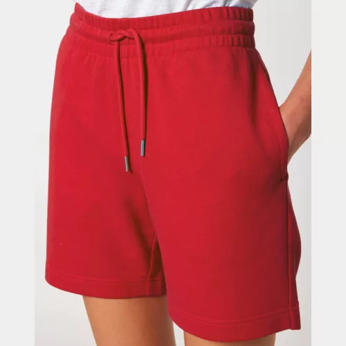 Trainer 2.0 uniszex jogger rövidnadrág (L, Red)