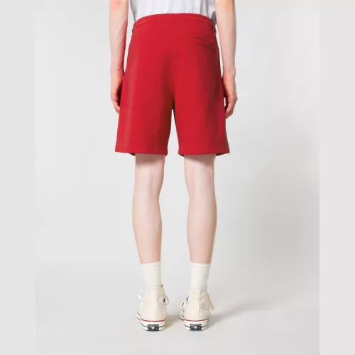 Trainer 2.0 uniszex jogger rövidnadrág (L, Red)