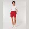 Trainer 2.0 uniszex jogger rövidnadrág (L, Red)