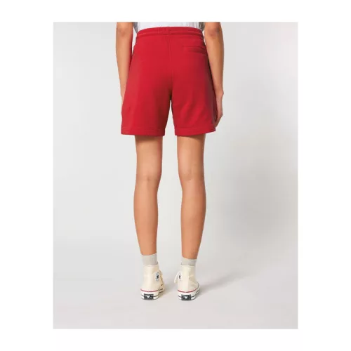 Trainer 2.0 uniszex jogger rövidnadrág (L, Red)