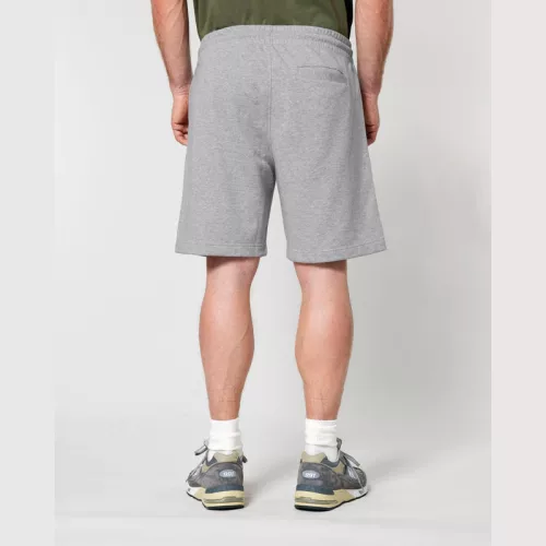 Trainer 2.0 uniszex jogger rövidnadrág (L, Heather Grey)