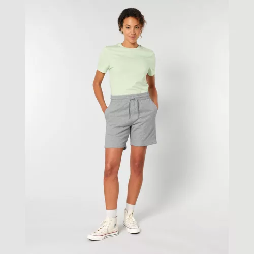 Trainer 2.0 uniszex jogger rövidnadrág (2XS, Heather Grey)