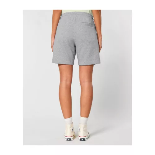 Trainer 2.0 uniszex jogger rövidnadrág (2XL, Heather Grey)