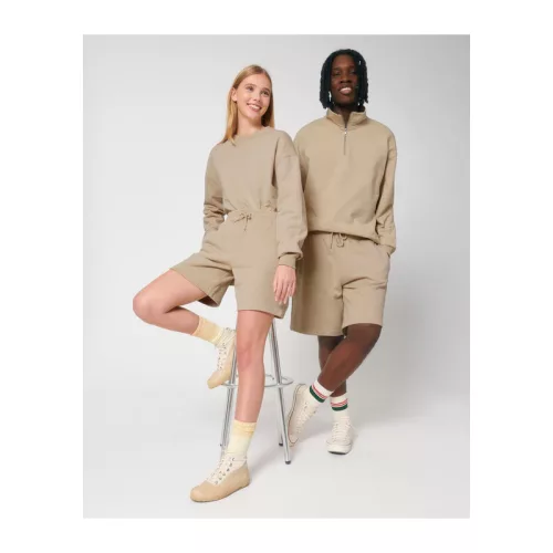 Boarder Dry uniszex jogger rövidnadrág (XS, Desert Dust)