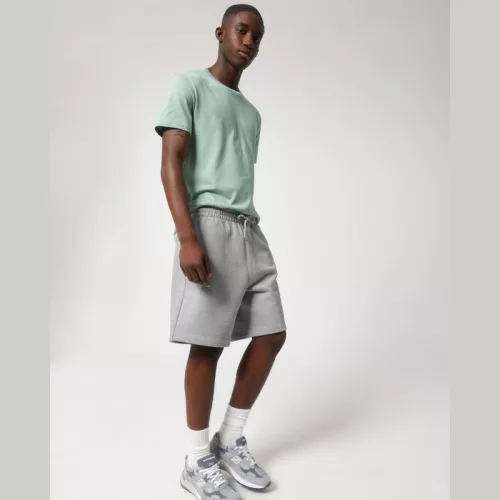 Boarder Dry uniszex jogger rövidnadrág (L, Heather Grey)
