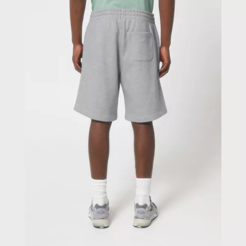Boarder Dry uniszex jogger rövidnadrág (M, Heather Grey)