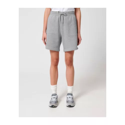 Boarder Dry uniszex jogger rövidnadrág (XL, Heather Grey)