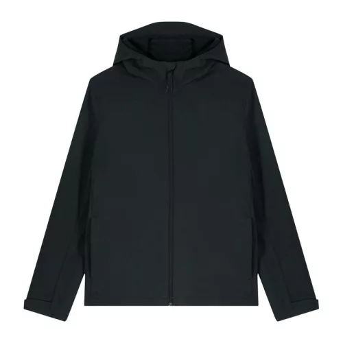 Stanley Discoverer férfi kapucnis softshell kabát (M, Black)