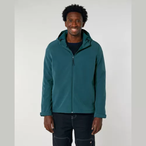 Stanley Discoverer férfi kapucnis softshell kabát (XL, Stargazer)