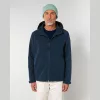 Stanley Discoverer férfi kapucnis softshell kabát (5XL, French Navy)