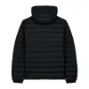 Férfi bélelt kabát (4XL, Black)