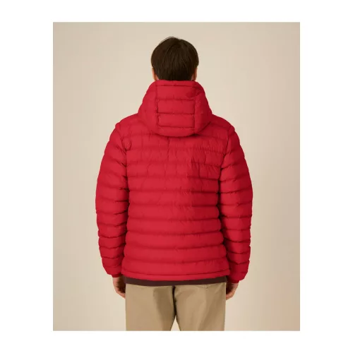 Férfi bélelt kabát (5XL, Red)