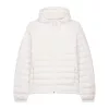 Férfi bélelt kabát (L, Off White)