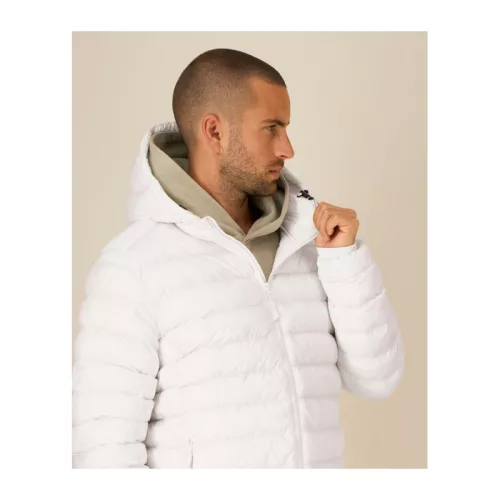 Férfi bélelt kabát (S, Off White)