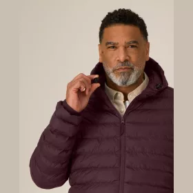 Férfi bélelt kabát (5XL, Off White)