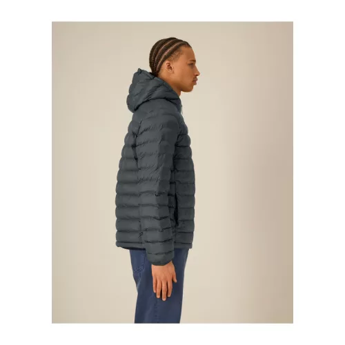Férfi bélelt kabát (3XL, Anthracite)