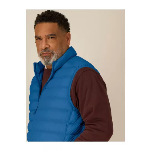 Férfi mellény (2XL, Mindful Blue)