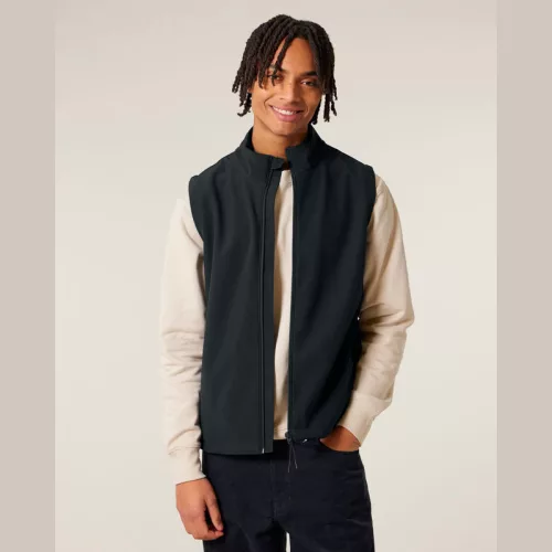 Stanley Trail Blazer férfi softshell mellény (L, Black)