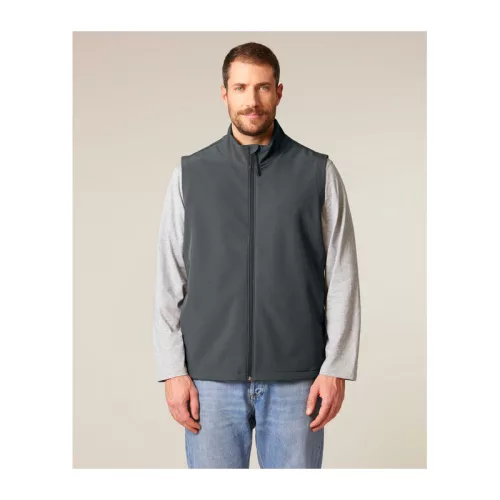 Stanley Trail Blazer férfi softshell mellény (3XL, Anthracite)