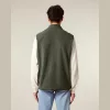 Stanley Quester férfi ujjatlan polár mellény (L, Khaki)