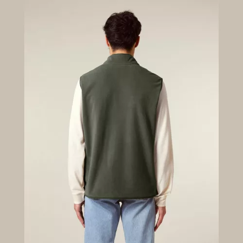 Stanley Quester férfi ujjatlan polár mellény (2XL, Khaki)