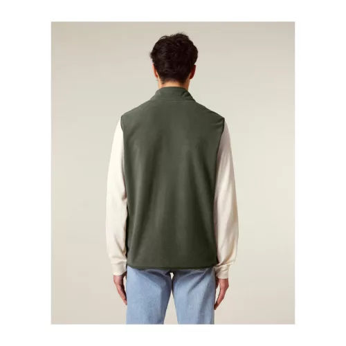 Stanley Quester férfi ujjatlan polár mellény (2XL, Khaki)