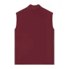 Stanley Quester férfi ujjatlan polár mellény (S, Burgundy)