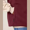 Stanley Quester férfi ujjatlan polár mellény (S, Burgundy)