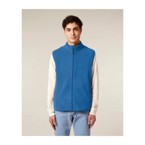 Stanley Quester férfi ujjatlan polár mellény (L, Mindful Blue)