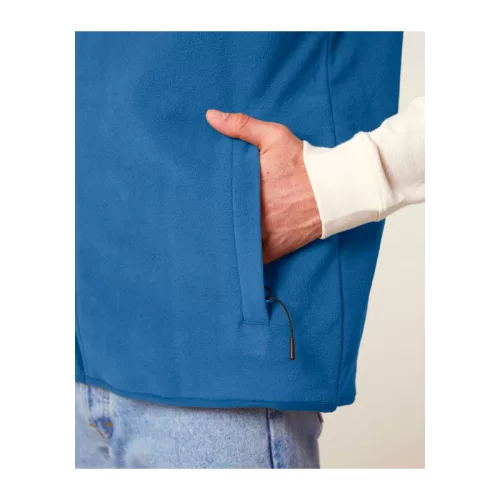 Stanley Quester férfi ujjatlan polár mellény (L, Mindful Blue)