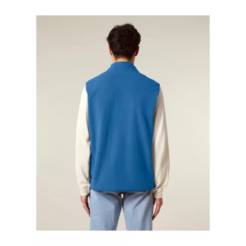 Stanley Quester férfi ujjatlan polár mellény (3XL, Mindful Blue)