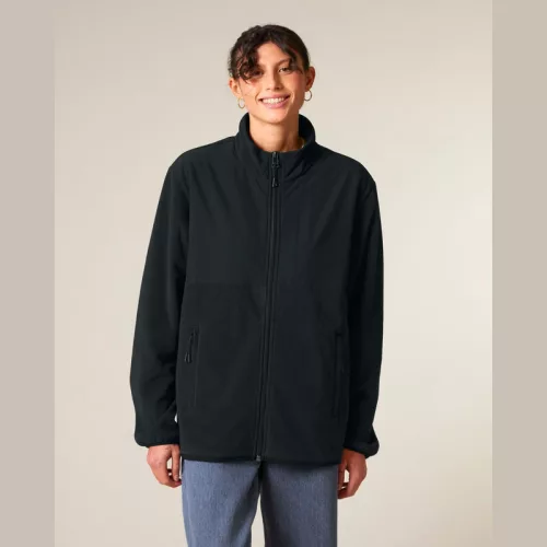 Trekker uniszex polárdzseki (M, Black)