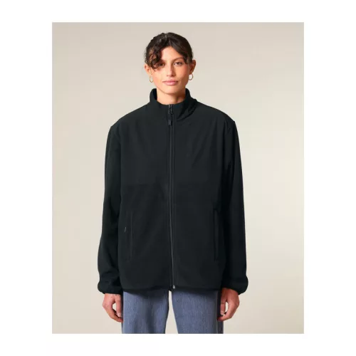 Trekker uniszex polárdzseki (M, Black)