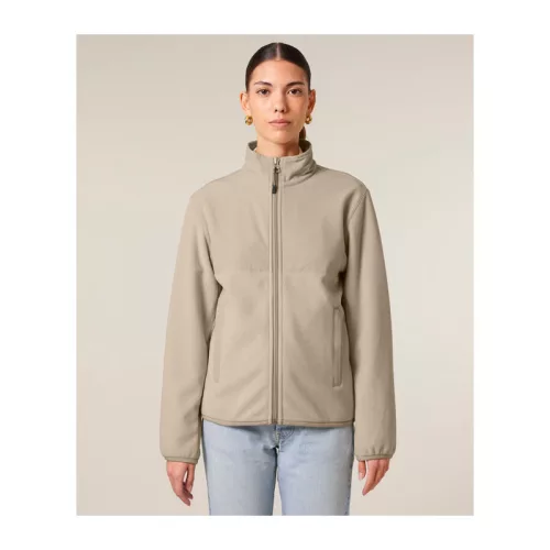 Trekker uniszex polárdzseki (L, Desert Dust)
